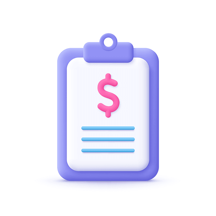 Subscription and fees category icon
